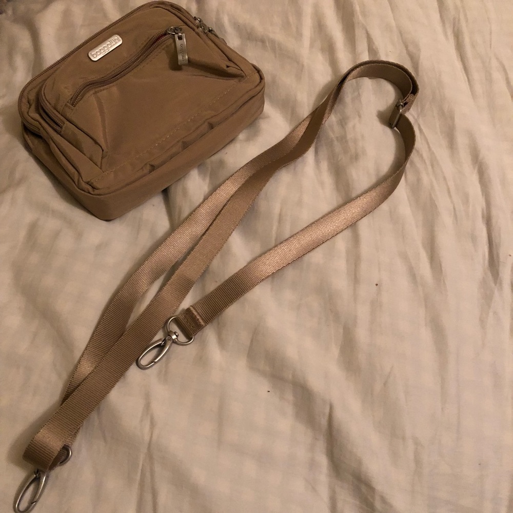 BAGGALINI: Triple zip over the shoulder/waist bag